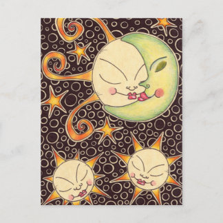 Sun & Moon Postcard