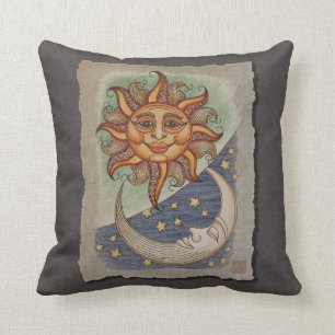 Sun Moon & Stars Cushion