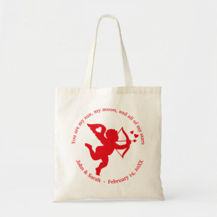 sun moon stars VALENTINE`S DAY Tote Bag