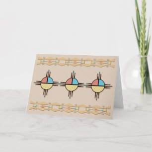 Sun Motif Card