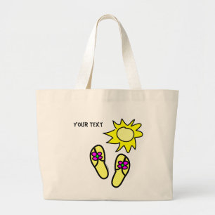 Sun n' Flip Flops Beach Tote