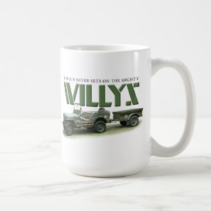 Sun Never Sets on Willys Mug