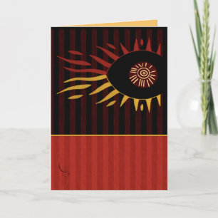 Sun of an Eye Card