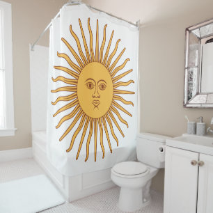 Sun of May Shower Curtain