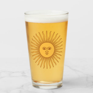 Sun of May (Sol de Mayo) Glass
