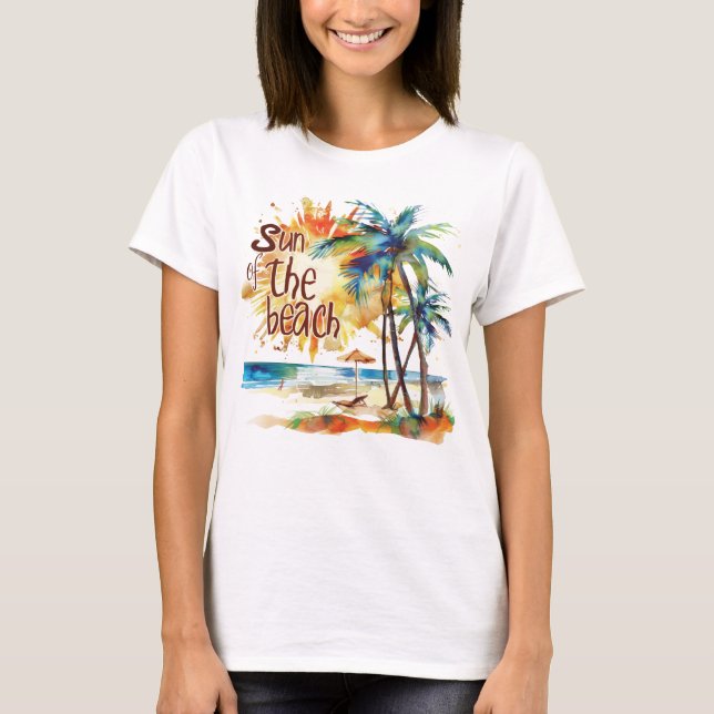 Sun of the beach T-Shirt (Front)