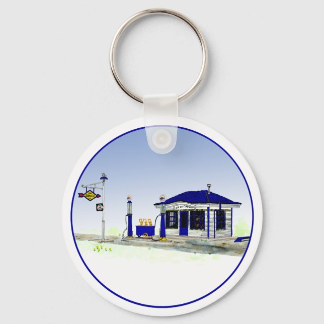 Sun Oil Station Key Ring (Front)
