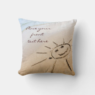 Sun On The Beach Cushion