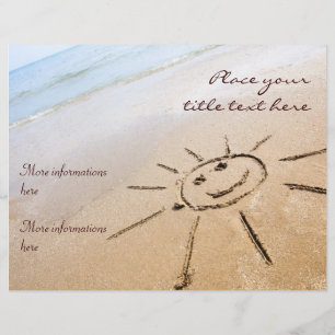 Sun On The Beach Flyer