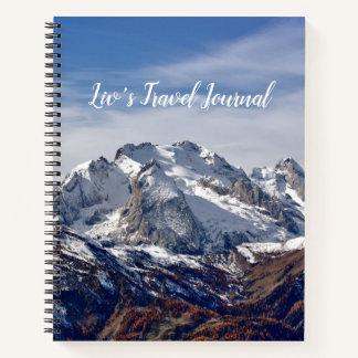 Sun on the Mountains Notebook