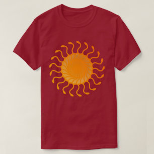 Sun Ornament Design T-Shirt