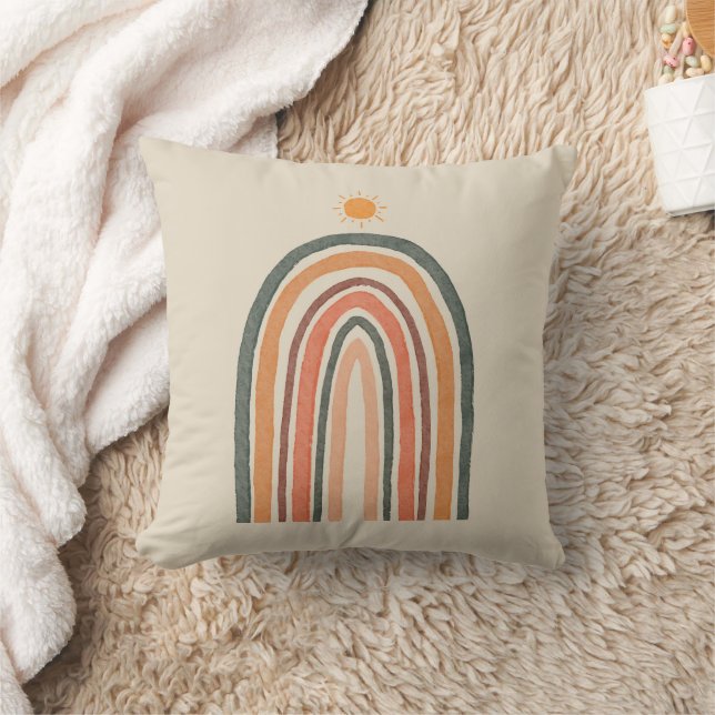 Sun Over A Rainbow Cushion (Blanket)