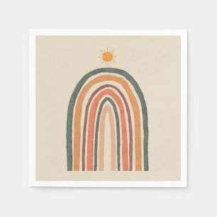 Sun Over A Rainbow Napkin