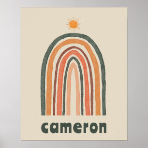 Sun Over A Rainbow Poster