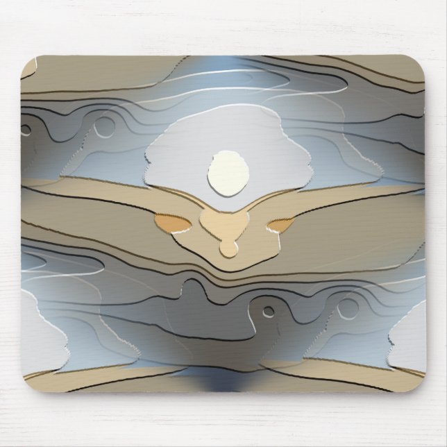 SUN OVER THE HILLS    MOUSE PAD (Front)