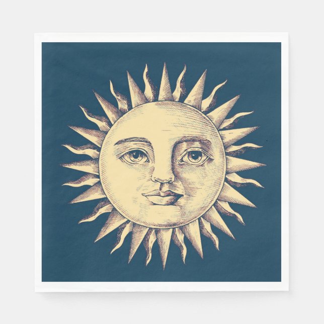 Sun Paper Napkin (Front)