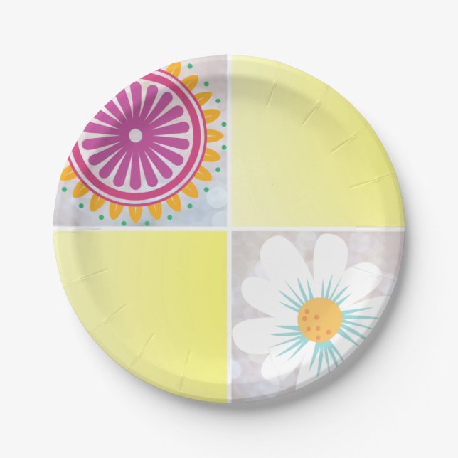 Sun Party Paper Plate (Front)