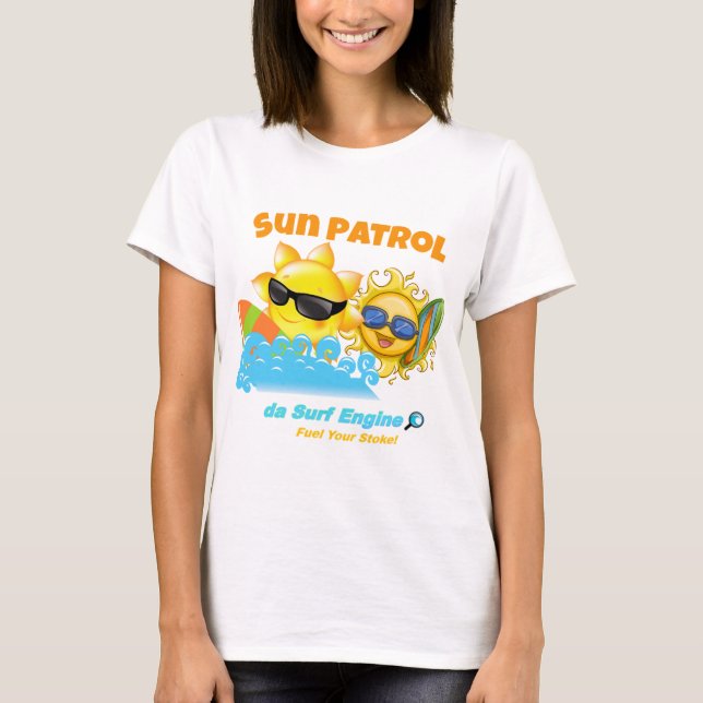 Sun Patrol Surfer T-Shirt (Front)