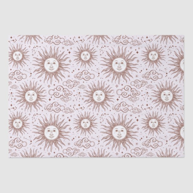 Sun Pattern  Tissue Paper (Front)