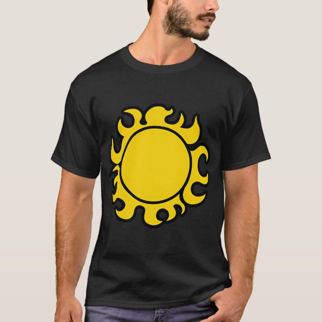 Sun Pirates Jolly Roger 6 T-Shirt (Front)