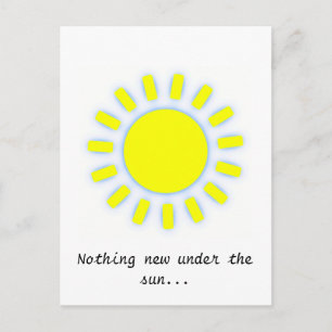 Sun Postcard