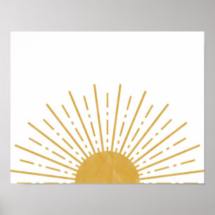 Sun Poster, Sun Art Print, Sun Wall Art, Sun Art Poster