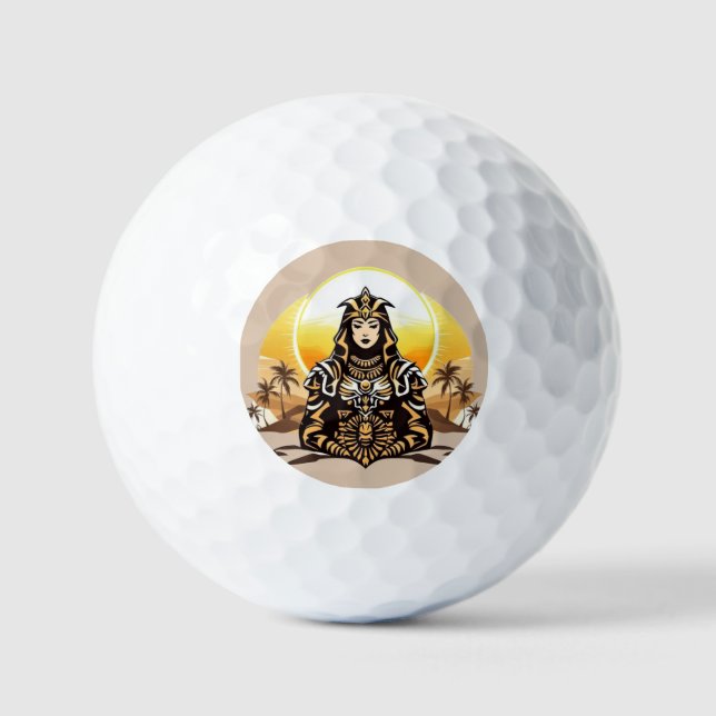 Sun Priestess Golf Balls (Front)