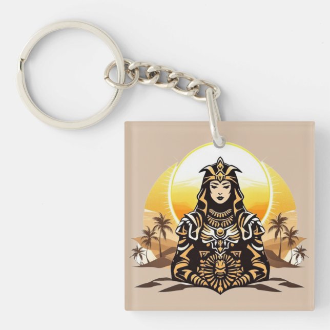 Sun Priestess Key Ring (Front)