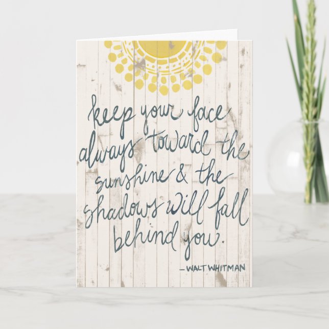 Sun Quote III Card (Front)