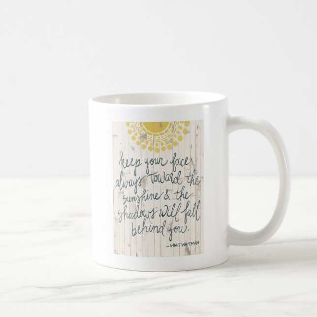 Sun Quote III Coffee Mug (Right)