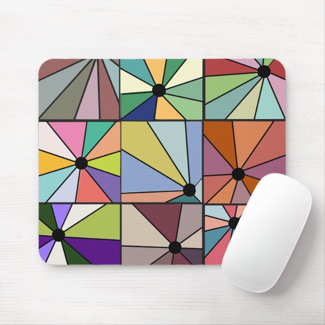 Sun Rays  Mouse Pad (With Mouse)