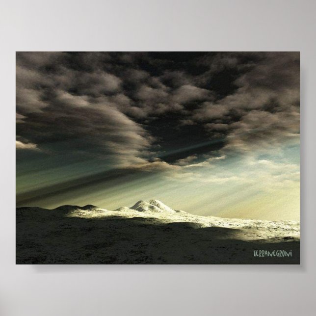 Sun rays poster (Front)
