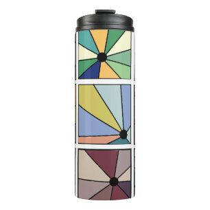 Sun Rays Thermal Tumbler