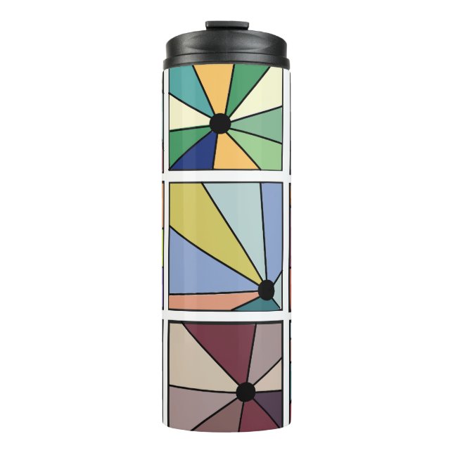 Sun Rays  Thermal Tumbler (Front)