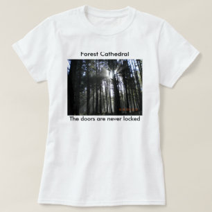 Sun rays through the trees T-Shirt