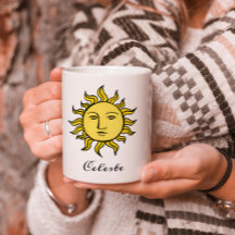     Sun Retro Magic Vintage Personalised Celestial