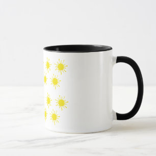 Sun  Ringer Combo Mug