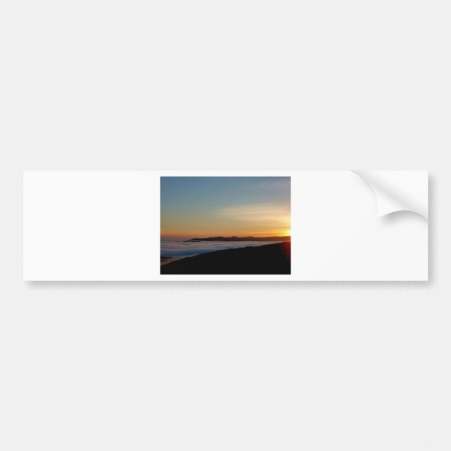 Sun Rise Bumper Sticker (Front)