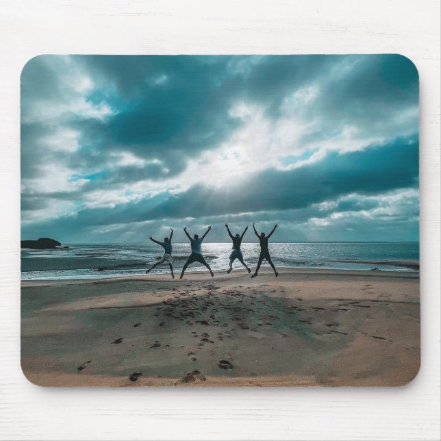 Sun rise gift for her wifey  mouse pad (Front)