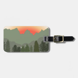 Sun Rise Luggage Tag