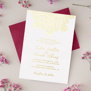 Sun Rising Boho Rustic Floral Mandala Wedding