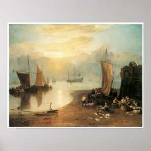 Sun rising through vapour, J. M. W. Turner Poster