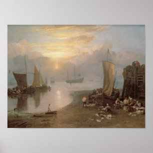 Sun Rising Through Vapour Poster