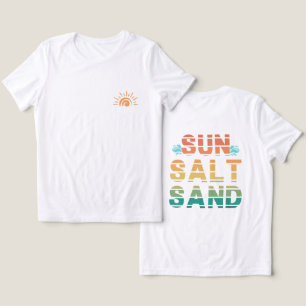 "sun salt sand" t-shirt Tri-Blend shirt