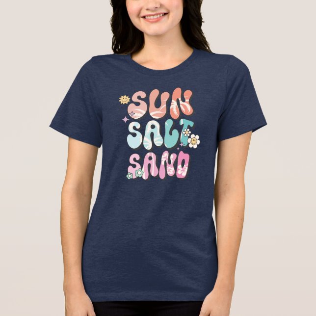 Sun, Salt, Sand Tri-Blend Shirt (Front)