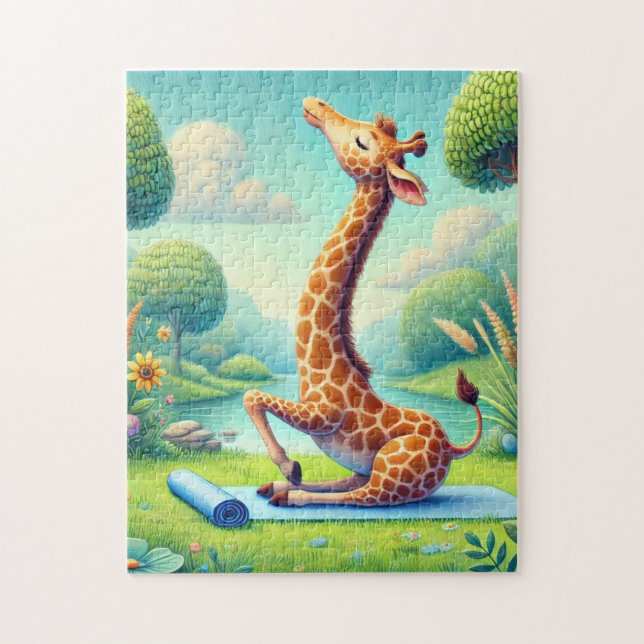 Sun Salutation Jigsaw Puzzle (Vertical)