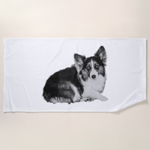 Sun, Sand, and a Corgi Beach Towel