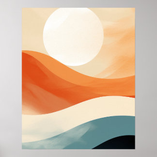 Sun, Sand, and Ocean  Poster