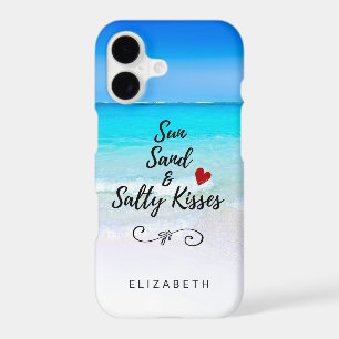 Sun Sand and Salty Kisses Tropical Beach Custom