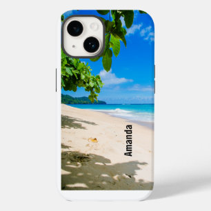 Sun Sand and Surf Tropical Beach iPhone 14 Case